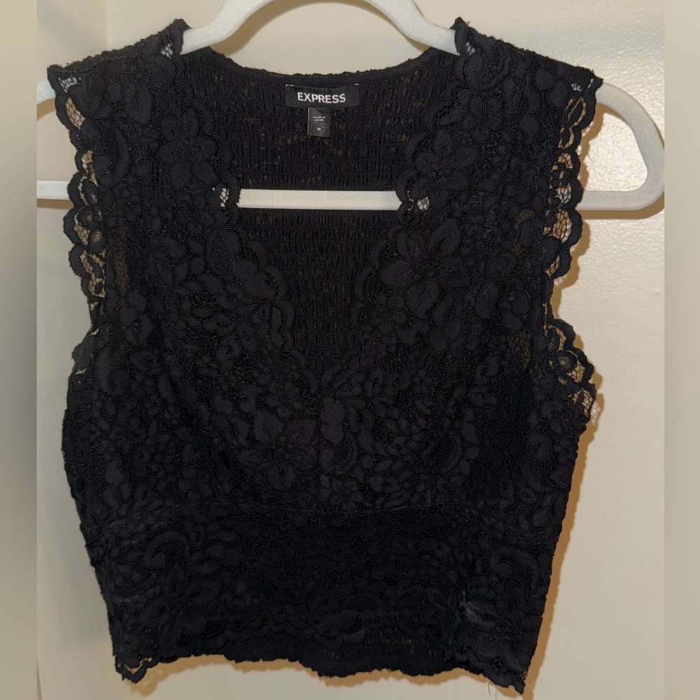 Express Lace Top - Picture 2 of 5